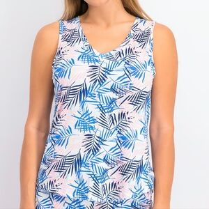 Jaclyn - Women’s Lightweight - Sleepwear Tank Top - L